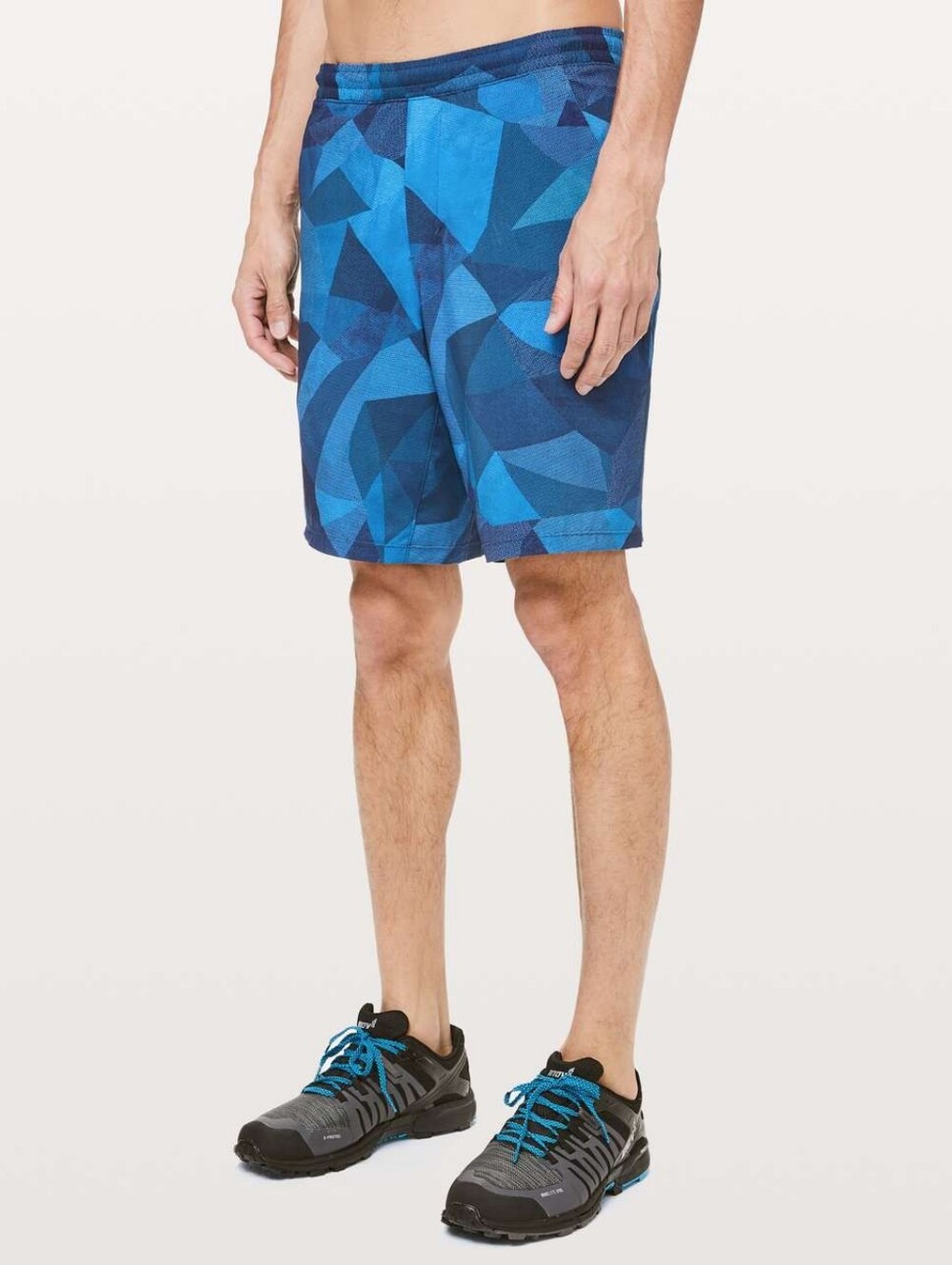 Lululemon Pace Breaker Short 9" *LinerlessMesh Mash Blue Multi